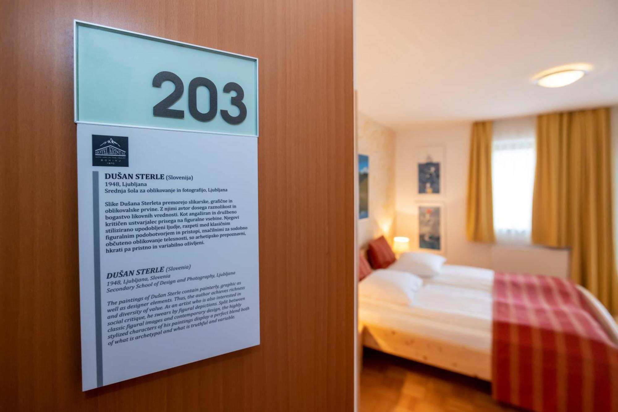 Art Hotel Kristal Bohinj Buitenkant foto